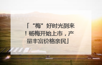 “梅”好时光到来！杨梅开始上市，产量丰富价格亲民