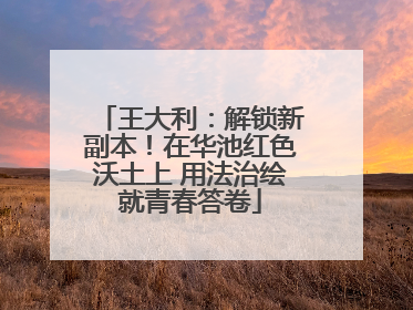 王大利：解锁新副本！在华池红色沃土上 用法治绘就青春答卷