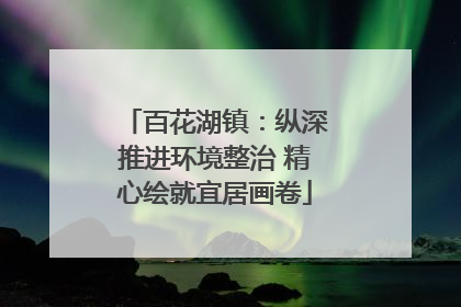 百花湖镇：纵深推进环境整治 精心绘就宜居画卷
