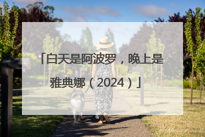 白天是阿波罗，晚上是雅典娜（2024）