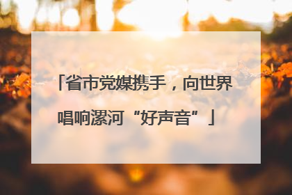 省市党媒携手，向世界唱响漯河“好声音”