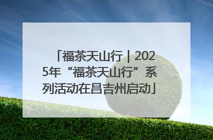 福茶天山行｜2025年“福茶天山行”系列活动在昌吉州启动