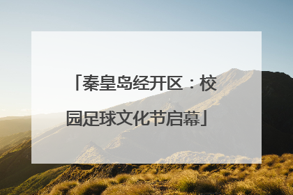 秦皇岛经开区：校园足球文化节启幕