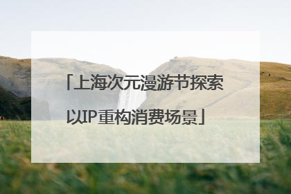 上海次元漫游节探索以IP重构消费场景