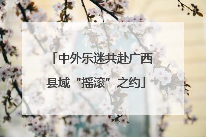 中外乐迷共赴广西县域“摇滚”之约