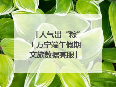 人气出“粽”！万宁端午假期文旅数据亮眼