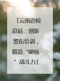 云南边检总站：创新警衔培训，锻造“硬核”战斗力