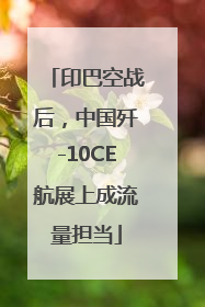 印巴空战后，中国歼-10CE航展上成流量担当