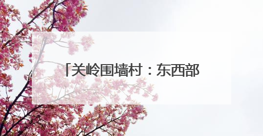 关岭围墙村：东西部协作铺就“幸福路” 描绘乡村振兴新图景