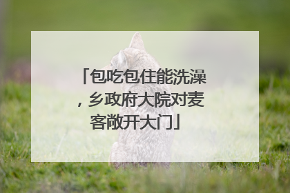 包吃包住能洗澡，乡政府大院对麦客敞开大门