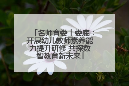 名师育娄丨娄底：开展幼儿教师素养能力提升研修 共探数智教育新未来