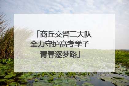 商丘交警二大队全力守护高考学子青春逐梦路