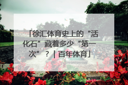 徐汇体育史上的“活化石”藏着多少“第一次”？｜百年体育