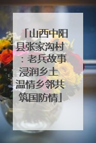 山西中阳县张家沟村：老兵故事浸润乡土 温情乡邻共筑国防情