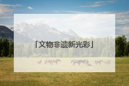 文物非遗新光彩