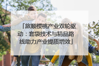 旅顺樱桃产业双轮驱动：套袋技术与精品路线助力产业提质增效