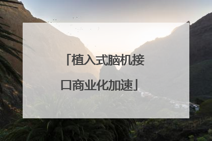 植入式脑机接口商业化加速