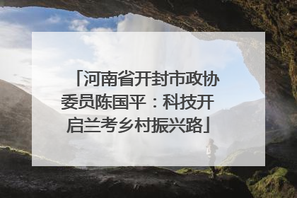 河南省开封市政协委员陈国平：科技开启兰考乡村振兴路