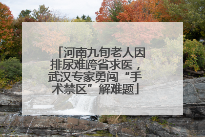 河南九旬老人因排尿难跨省求医，武汉专家勇闯“手术禁区”解难题