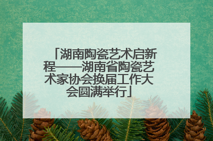 湖南陶瓷艺术启新程——湖南省陶瓷艺术家协会换届工作大会圆满举行
