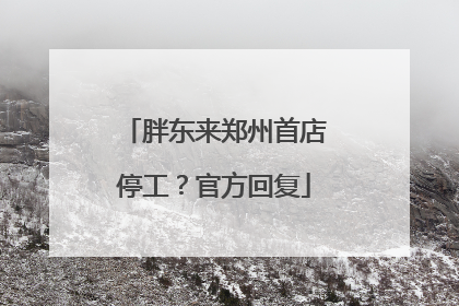 胖东来郑州首店停工？官方回复