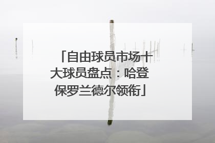 自由球员市场十大球员盘点：哈登保罗兰德尔领衔