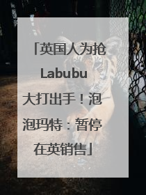 英国人为抢Labubu大打出手！泡泡玛特：暂停在英销售