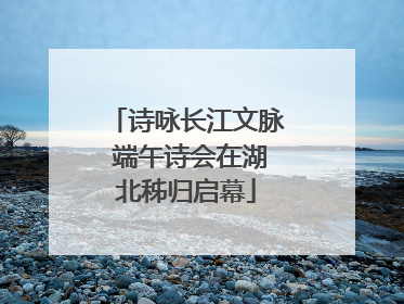 诗咏长江文脉 端午诗会在湖北秭归启幕