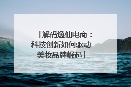 解码逸仙电商：科技创新如何驱动美妆品牌崛起