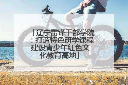 辽宁雷锋干部学院：打造特色研学课程 建设青少年红色文化教育高地