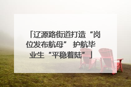 辽源路街道打造“岗位发布航母” 护航毕业生“平稳着陆”