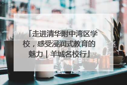 走进清华附中湾区学校，感受浸润式教育的魅力｜羊城名校行