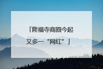 隆福寺商圈今起又多一“网红”