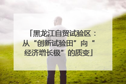黑龙江自贸试验区：从“创新试验田”向“经济增长极”的质变