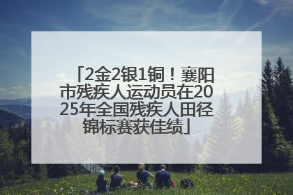 2金2银1铜！襄阳市残疾人运动员在2025年全国残疾人田径锦标赛获佳绩