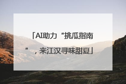 AI助力“挑瓜指南”，来江汉寻味甜夏