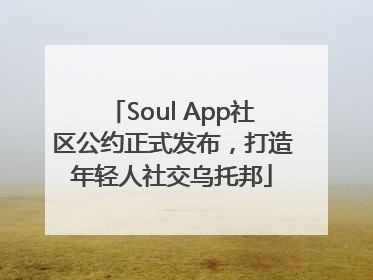 Soul App社区公约正式发布，打造年轻人社交乌托邦